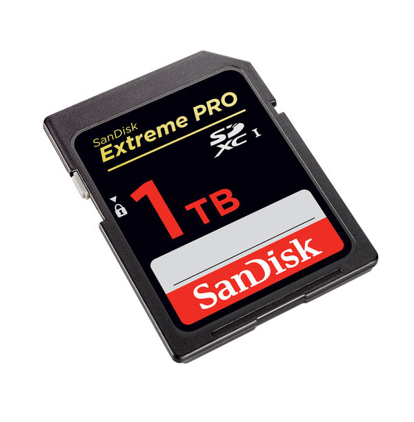 SanDisk'ten 1000 GB'lık Hafıza Kartı